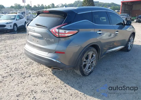 2015 Nissan Murano Platinum z USA, uszkodzony, nr VIN 5N1AZ2MH4FN270099